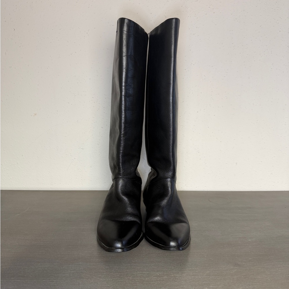 Rare vintage Olympic Sumi leather riding boots handmade in Uruguay Women’s Sz 7M - Picture 4 of 8